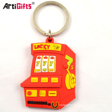 Wholesale eco-friendly oem pvc key chain